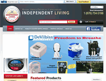 Tablet Screenshot of independentlivingja.com